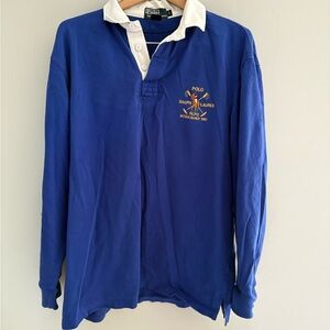 Ralph Lauren Royal Blue Rugby Polo